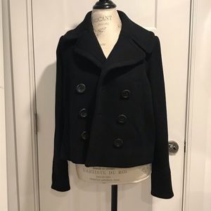 J. Crew cropped pea coat